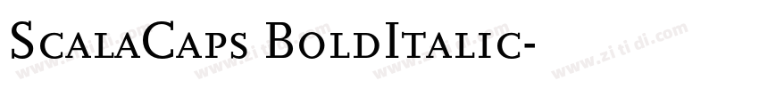 ScalaCaps BoldItalic字体转换 ScalaCaps BoldItalic字体转换